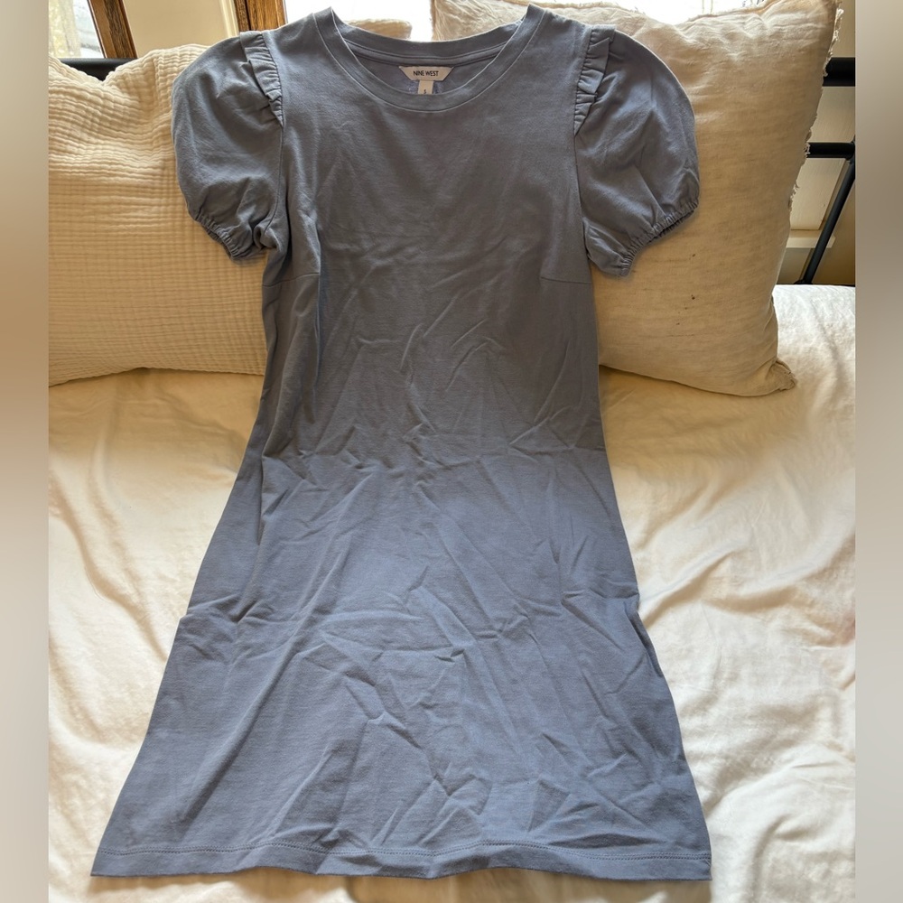 Nine West Light Blue tshirt dress
